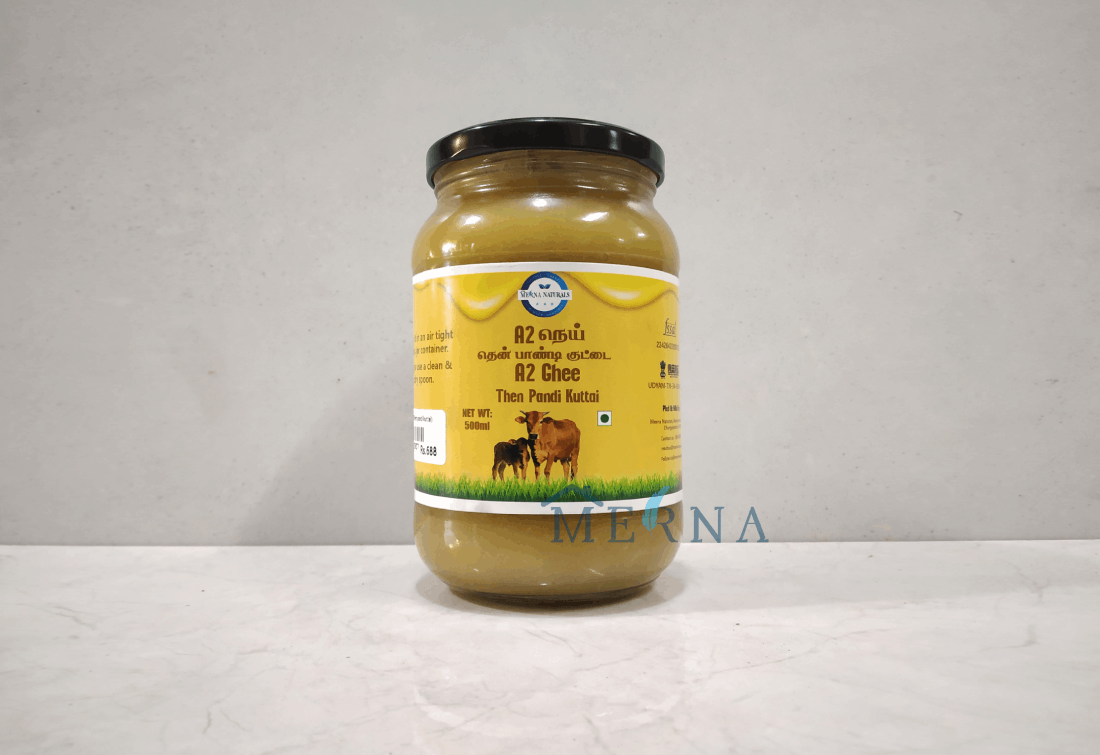 A2 ghee (500 ml) from Thenpandi Kuttai cow
