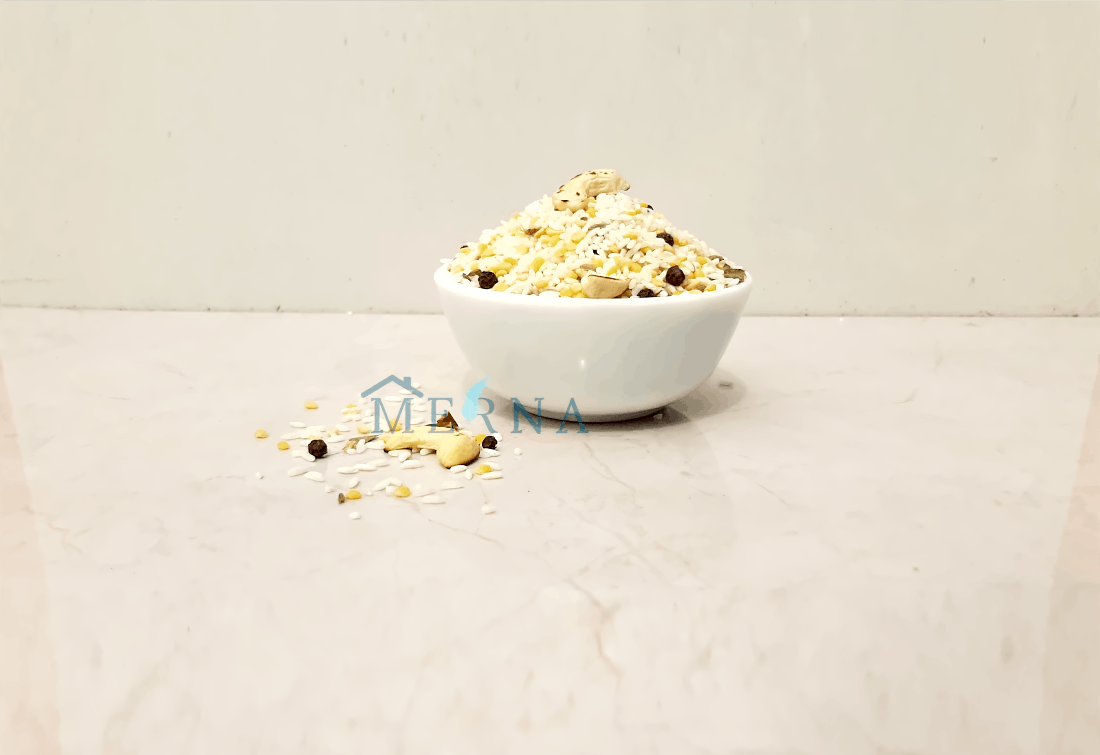Merna Homemade Instant Thooyamalli Raw Rice Pongal Mix (250g)